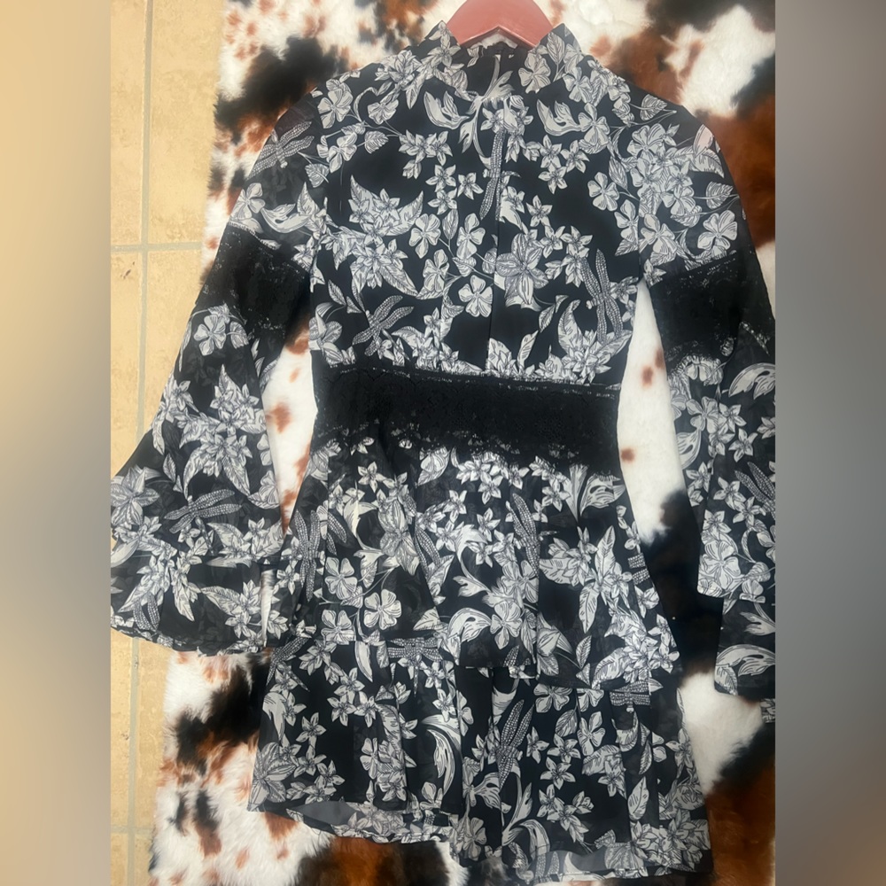 Black fitted PLT DRESS!